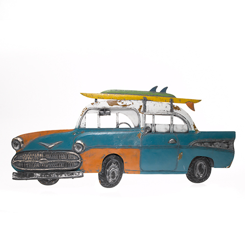 Blech-Dekobild, "Havanna Car" , 80 x 36 x 2 cm